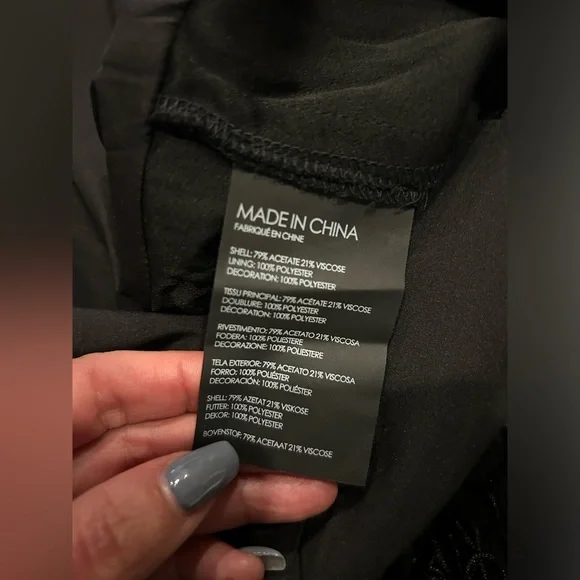 Club Monaco NWT Dressy Fringe Jumpsuit Size 00 XS - Picture 7 of 8